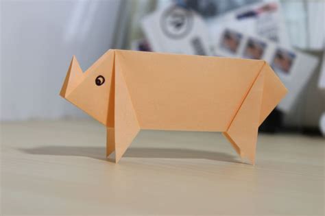 Origami ideas: Make An Origami Paper Pig