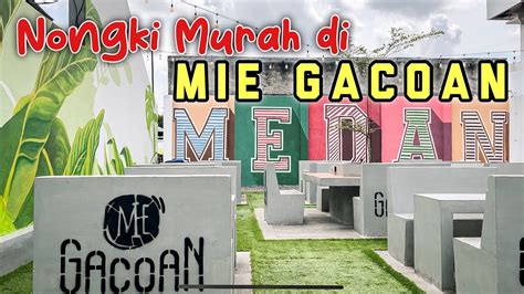 Nongkrong Murah dan Asyik di Mie Gacoan Medan | Vlog Kuliner Medan ...