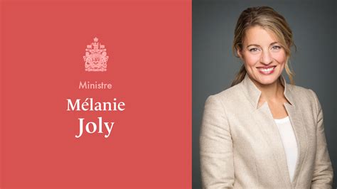 L’honorable Mélanie Joly | Premier ministre du Canada