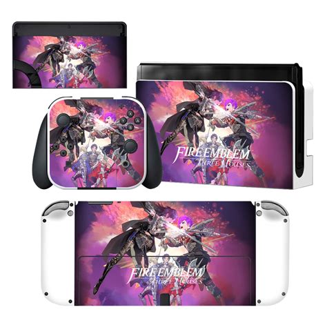 Fire Emblem Three Houses Skin Sticker For Nintendo Switch OLED Design 1 ...