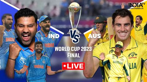 IND vs AUS, World Cup 2023 final: India vs Australia Live Score ...