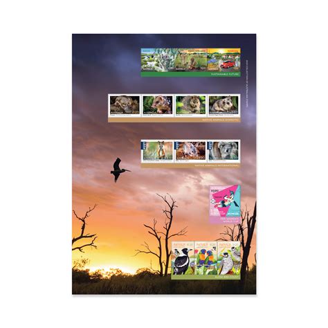 2023 Annual Collection of Australian Stamps (Deluxe Edition) - View all