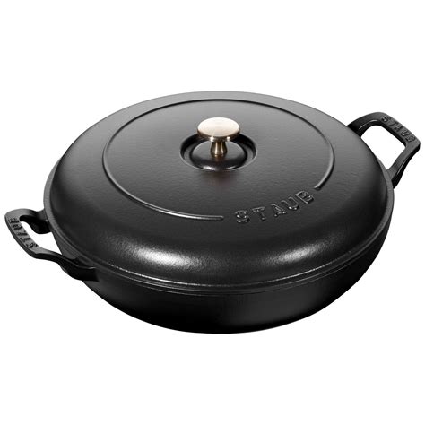 Staub Cast Iron 12-inch, Braiser, black matte | Official ZWILLING Shop