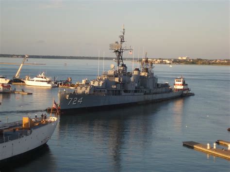 USS Laffey Departure 19 August 2009 Recap #1 - Patriots Point News & Events