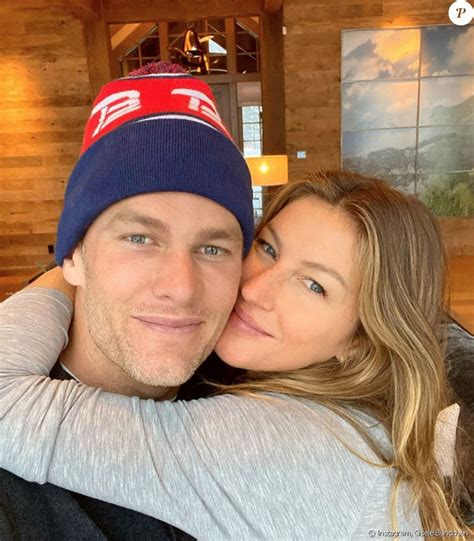 Gisele Bündchen et son mari Tom Brady. Février 2020. - Purepeople