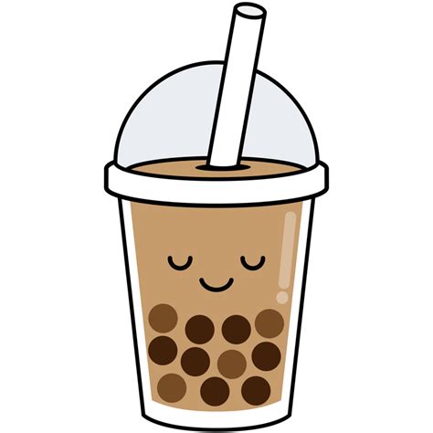 Boba Sticker by Kawaii Designs - White - 3"x3" | Boba sticker, Cute food drawings, Cute kawaii ...