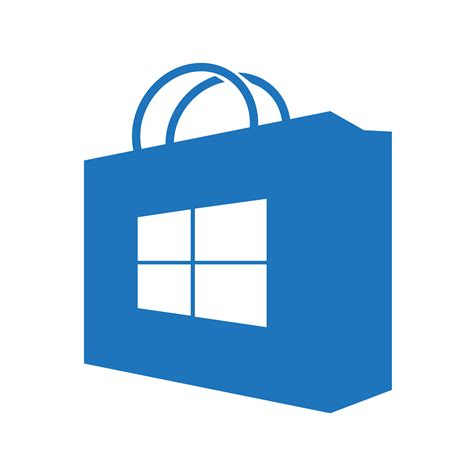 Windows Store icon (transparent/blue) (homemade) by bannax1994 on DeviantArt