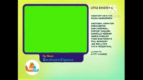Nick Jr Split Screen Credits (2007) Template/w Little Einsteins Credits Up Next Backyardigans ...