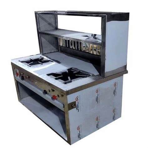 Silver 2 Burner Stainless Steel Gas Stove at Rs 32000 in Madhubani | ID ...