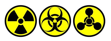 Hazard Symbols drawing free image download