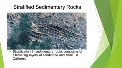 Stratified rocks