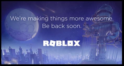 Maintenance : r/roblox