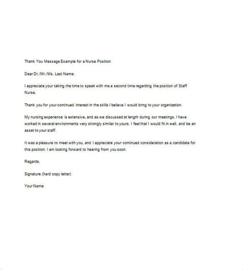 Writing An Interview Thank You Letter Collection - Letter Template ...