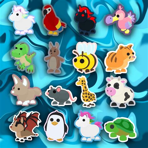 20 Assorted Roblox Stickers Roblox Adopt Me Adopt Me | Etsy