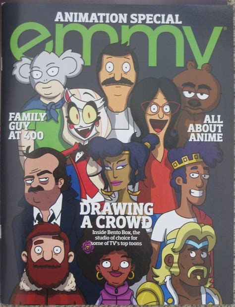 EMMY MAGAZINE 2023 ANIMATION SPECIAL ISSUE FAMILY GUY AT 400 FYC ADS ...