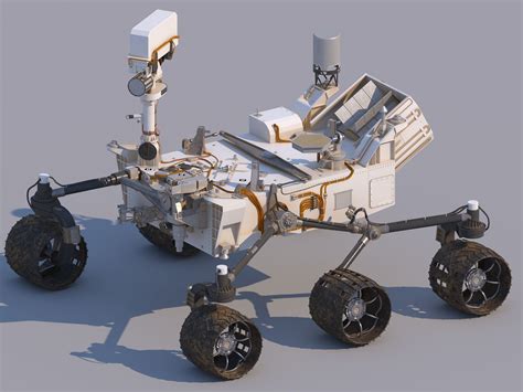 Curiosity Mars Rover 3D model | CGTrader