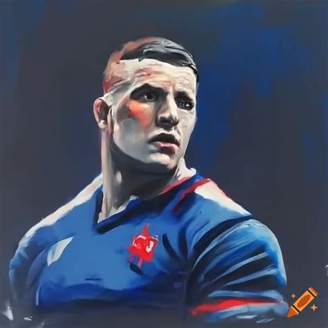 Image of the french rugby team at the rugby world cup 2023