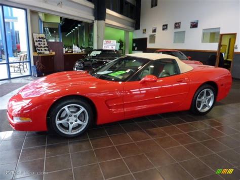 2001 Torch Red Chevrolet Corvette Convertible #48193979 Photo #3 ...