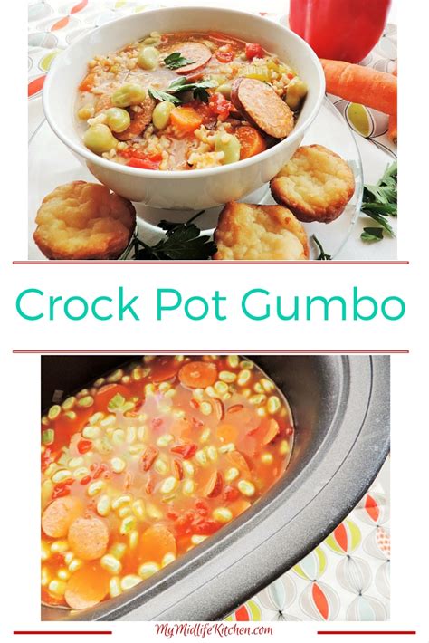 Crock Pot Gumbo - My Midlife Kitchen