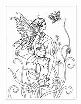 Advanced Fairy Coloring Pages At GetColoringscom  Free Printable sketch template