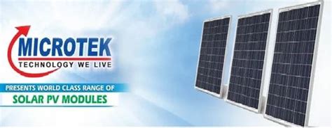 Microtek Solar Panel at Rs 25/watt | Solar Panels in Meerut | ID: 15037675855