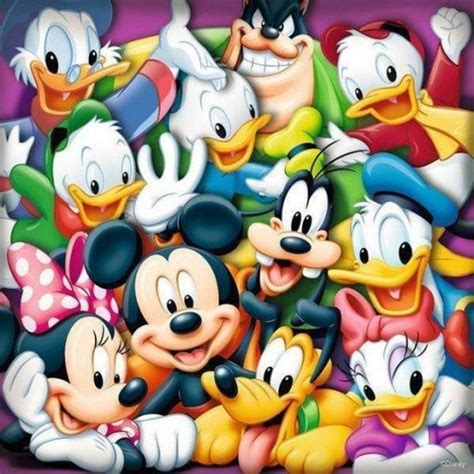 5D Diamond Painting Mickey Mouse and the Whole Gang Kit - Bonanza ...