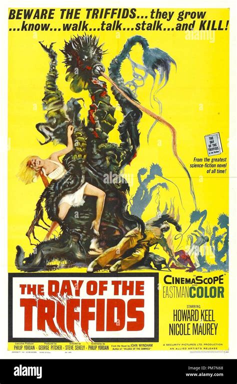 "The Day of the Triffids" 1962 Poster File Reference # 31202 724THA ...