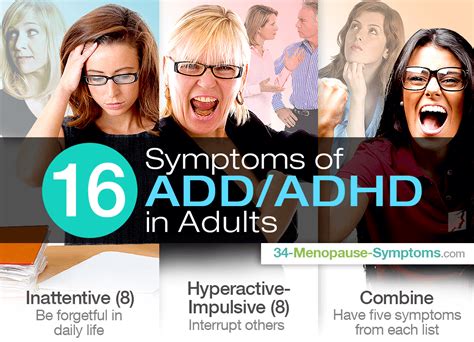 16 Symptoms of ADD ADHD in Adults | Menopause Now