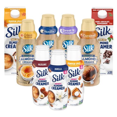 Silk Almond Creamer Reviews & Info (9 Dairy-Free Flavors)