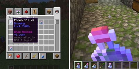 Minecraft: How to Get (& Use) A Potion of Luck