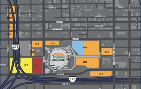 Tropicana Field Parking Guide - Stadium Parking Guides