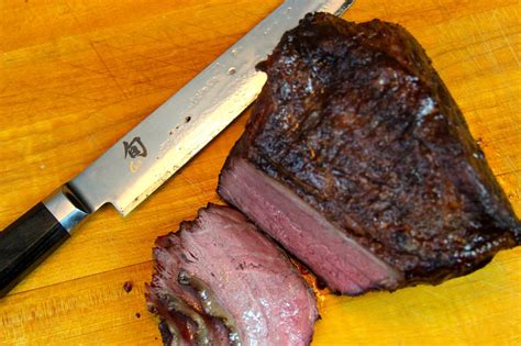 Melt-In-Your-Mouth Bottom Round Roast, Sous Vide And Smoked