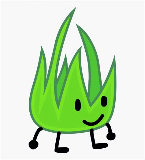 Grassy In Bfb - Grassy Battle For Bfdi , Free Transparent Clipart - ClipartKey