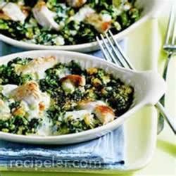 Chicken-Spinach Casserole