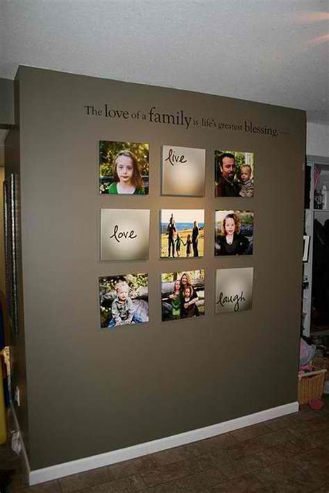 love-family-photo-wall-ideas | HomeMydesign