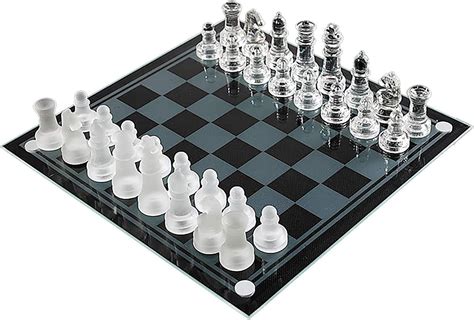 Zatiki Glass Chess Set - Modern 8 Inch Chess Board Philippines | Ubuy