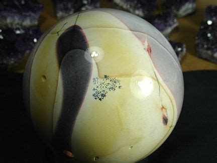 Large Dendritic Mookaite Jasper Sphere - Crystal Ascension