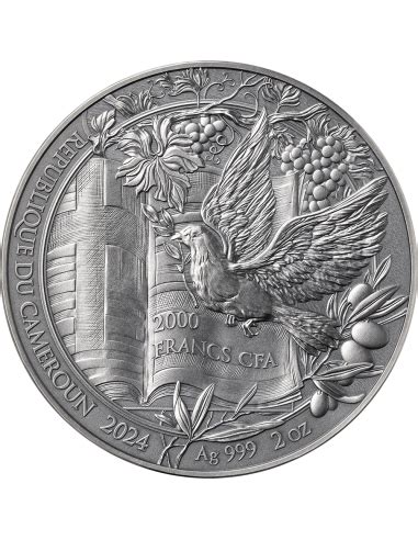 THE SEVEN DAYS OF CREATION Bible Stories 2 Oz Silver Coin 2000 Fran...