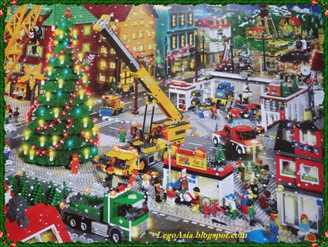 Lego Asia: Lego City Christmas Poster 2010