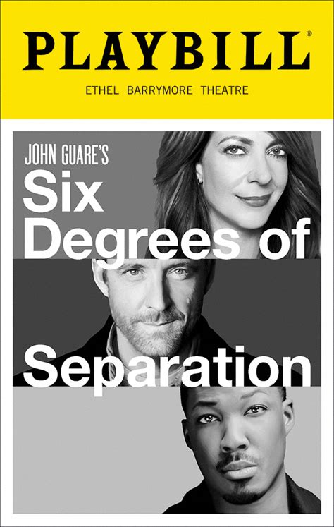 Six Degrees of Separation (Broadway, Ethel Barrymore Theatre, 2017) | Playbill