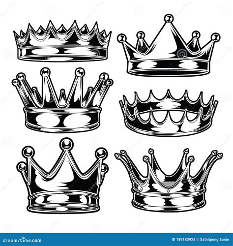 King And Queen Crowns Drawings