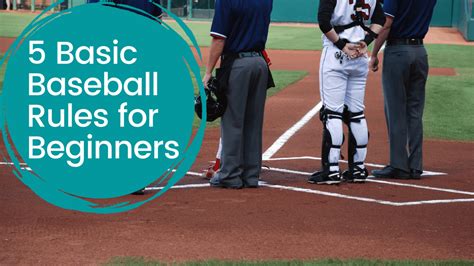 5 Basic Baseball Rules for Beginners - Baseball Training World