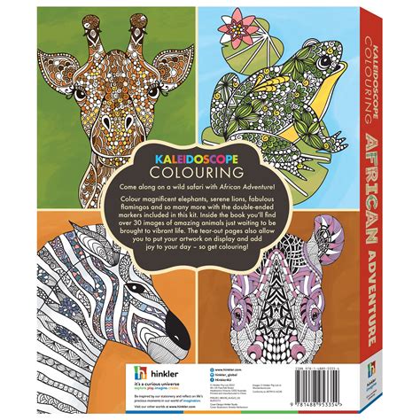 Kaleidoscope Colouring Kit: African Adventure