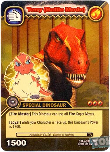 Image - Tyrannosaurus - Terry Battle Mode TCG Card 2-DKAA-Gold.png ...