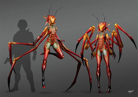 ArtStation - Arachnid Insectoid