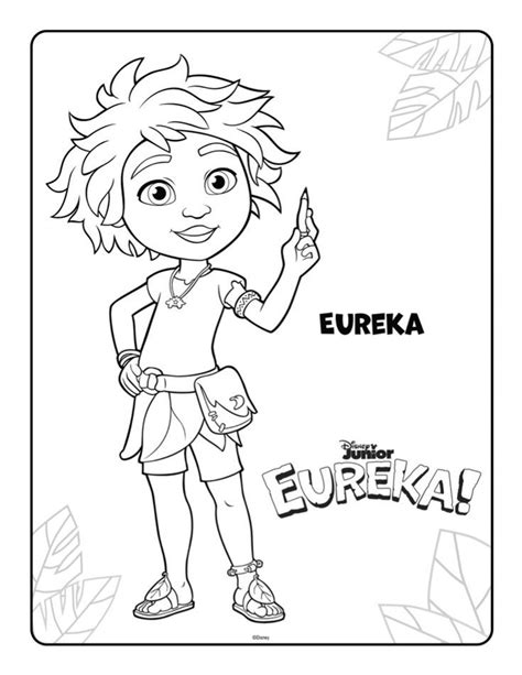 Eureka! Coloring Sheets in 2022 | Eureka, Coloring sheets, Activity sheets