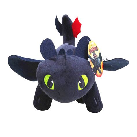 Buy How to Train Your Dragon Night Fury Toothless Night Fury Stuffed Animal Plush Doll Toy ...
