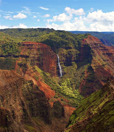 Kauai is a special place. Waipo'o Falls in Waimea Canyon State Park | State parks, Kauai, Waimea ...