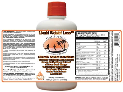 Liquid Weight Loss Advanced Formula