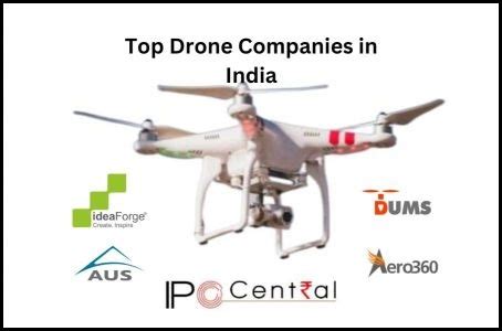 Top Drone Companies In India 2024 - IPO Central